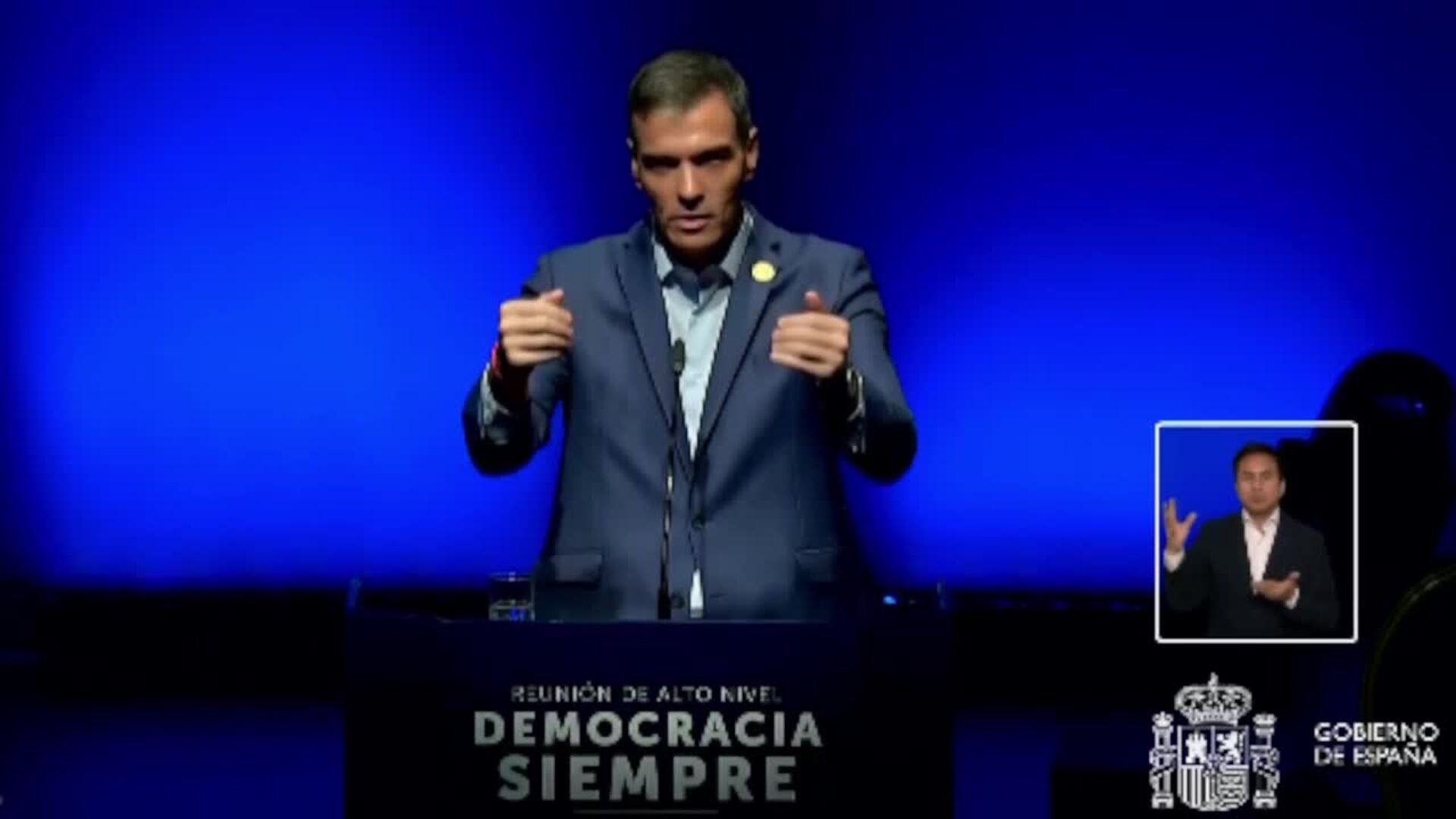 Sánchez pide unidad a los gobiernos de izquierdas y progresistas &quot;frente a la ultraderecha&quot;
