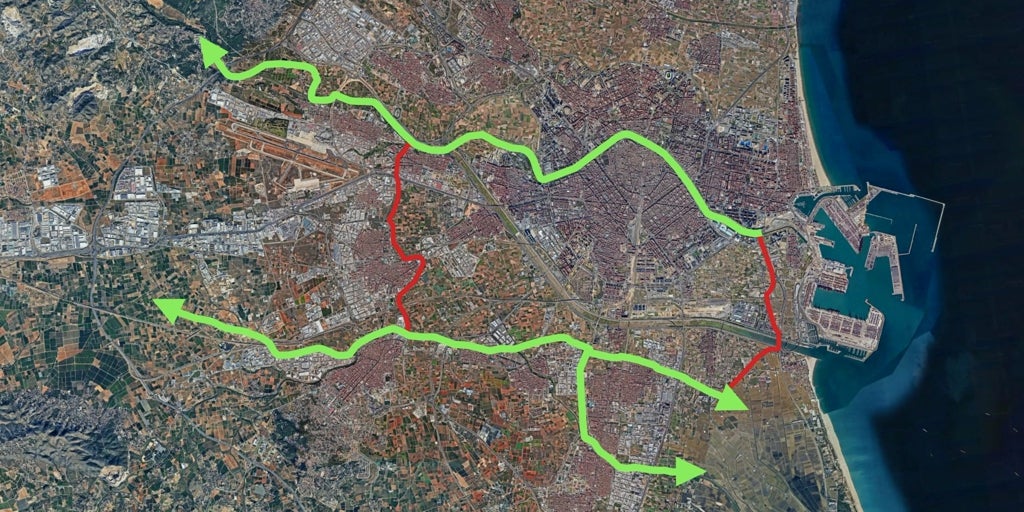 Mazón proyecta dos parques antirriadas en Valencia que repliquen el papel de la Albufera en la dana