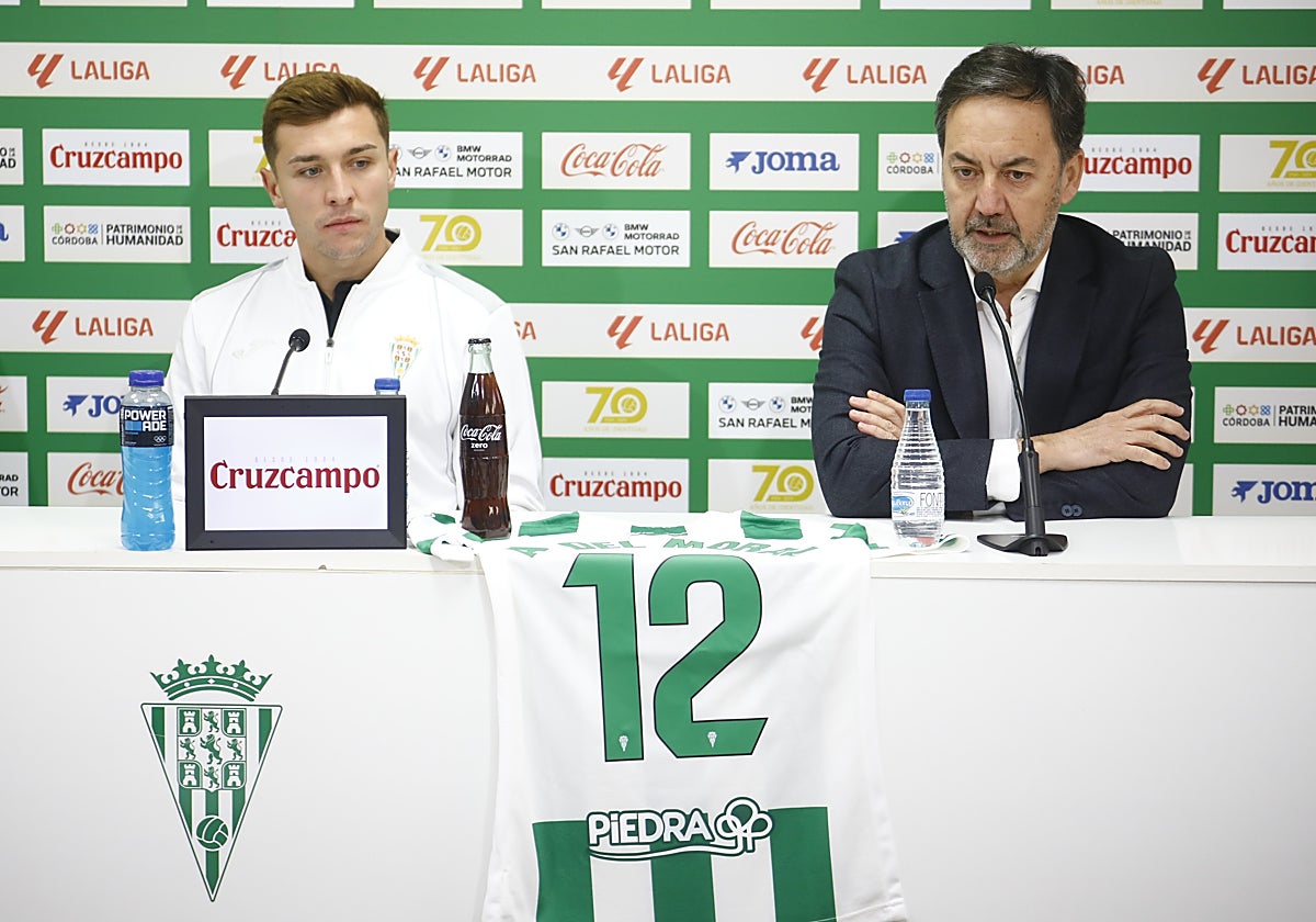 Alberto del Moral junto a Fernández Monterrubio