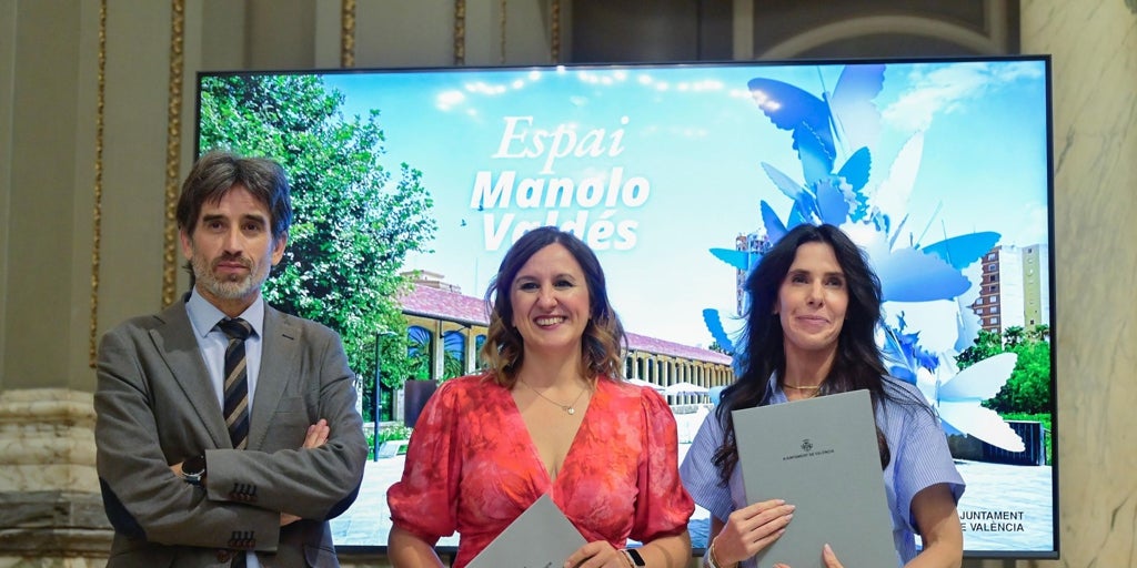 El museo «vivo» de Manolo Valdés en Valencia albergará esculturas de hasta 29 metros dentro y fuera de la nave
