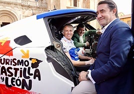 Jesús Calleja promocionará Castilla y León por todo el mundo con su participación en el Dakar