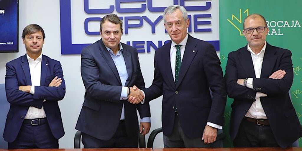 Eurocaja Rural patrocinará en 2025 actividades de CEOE Cepyme Cuenca que fomenten el desarrollo empresarial