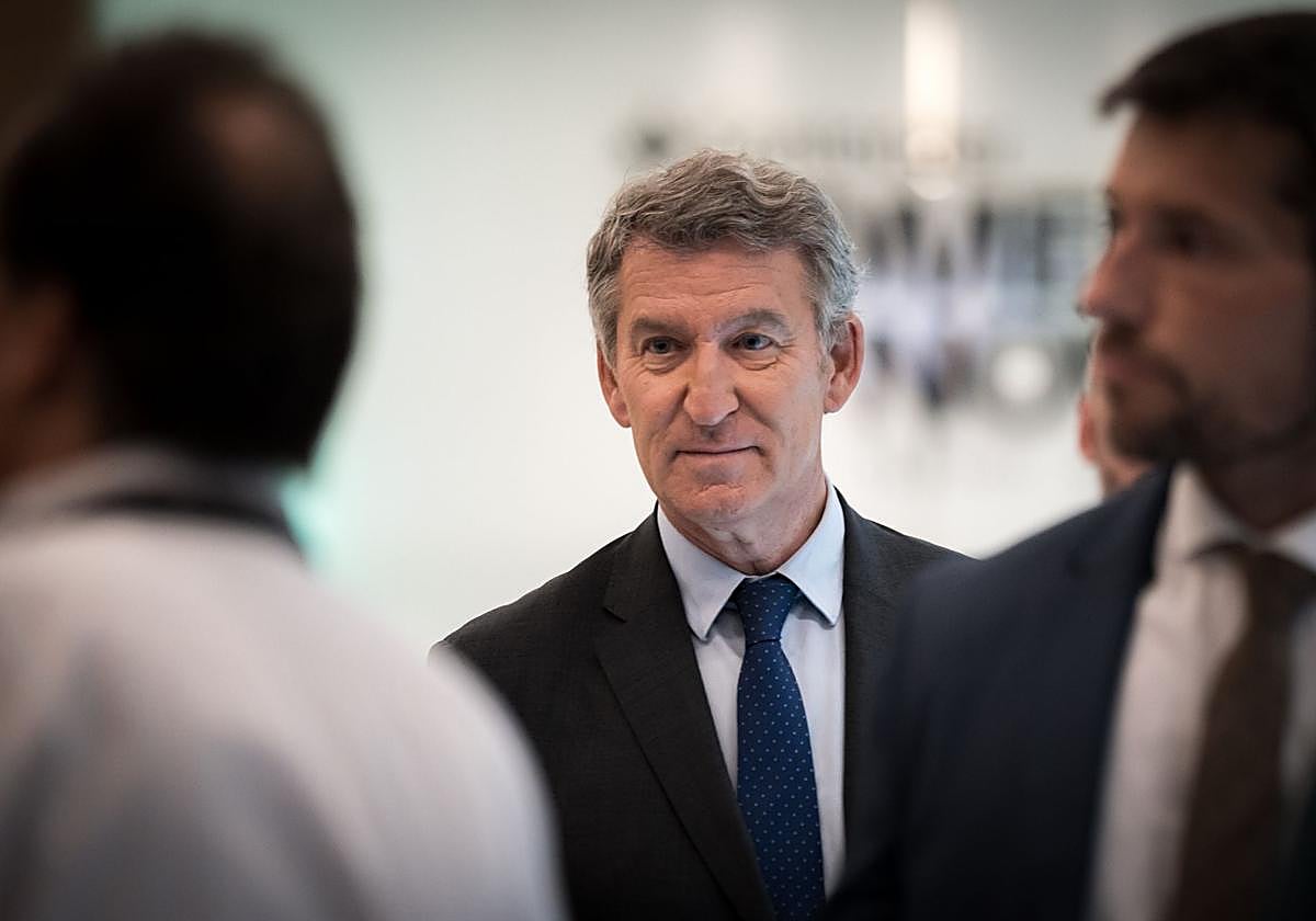 Alberto Núñez Feijóo, presidente del Partido Popular