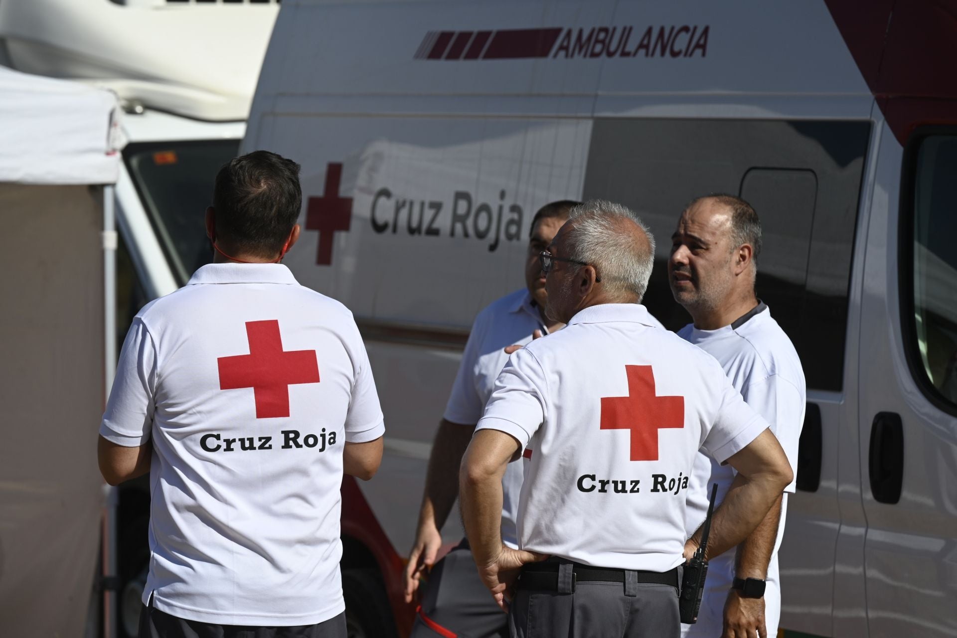 Las mejores imágenes del centro de operaciones para el incendio en la Sierra de Córdoba