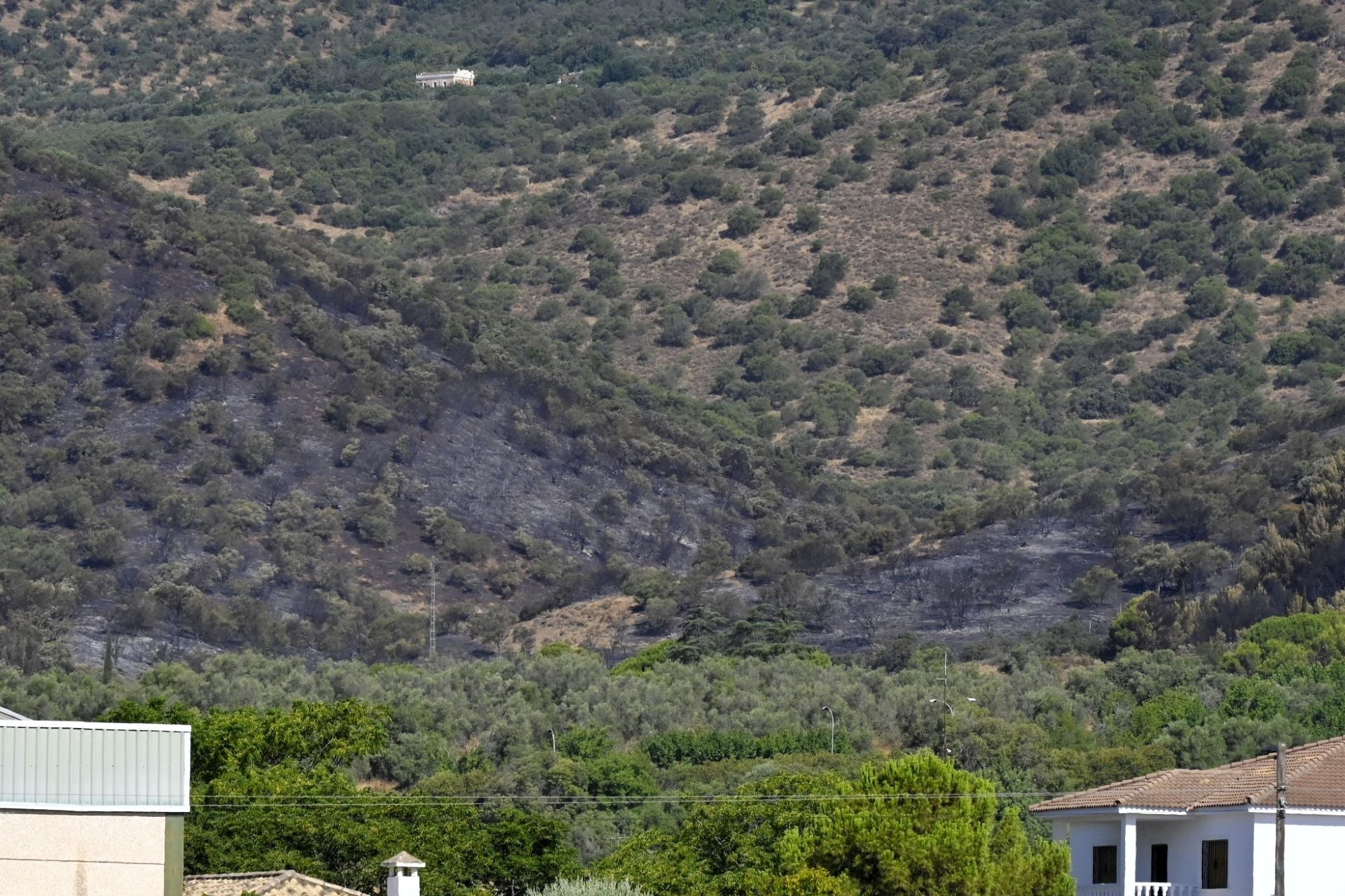 Las mejores imágenes del centro de operaciones para el incendio en la Sierra de Córdoba