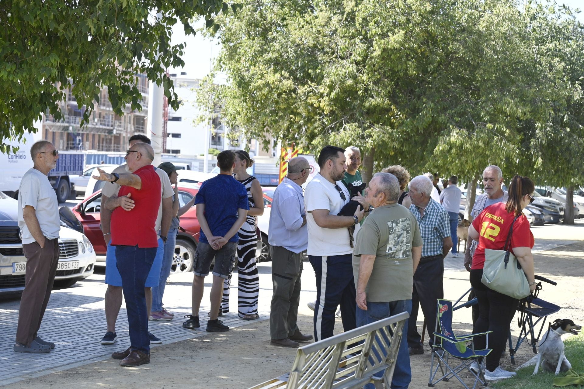 Las mejores imágenes del centro de operaciones para el incendio en la Sierra de Córdoba