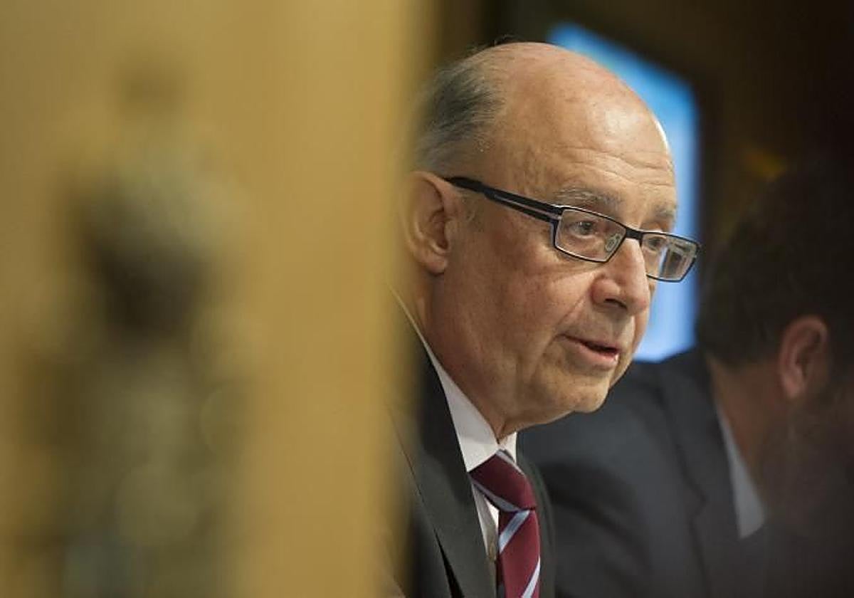 El ministro de Hacienda, Cristóbal Montoro