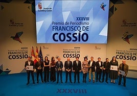 La Junta convoca la XXXIX edición de los premios de Periodismo Francisco de Cossío correspondiente a 2024