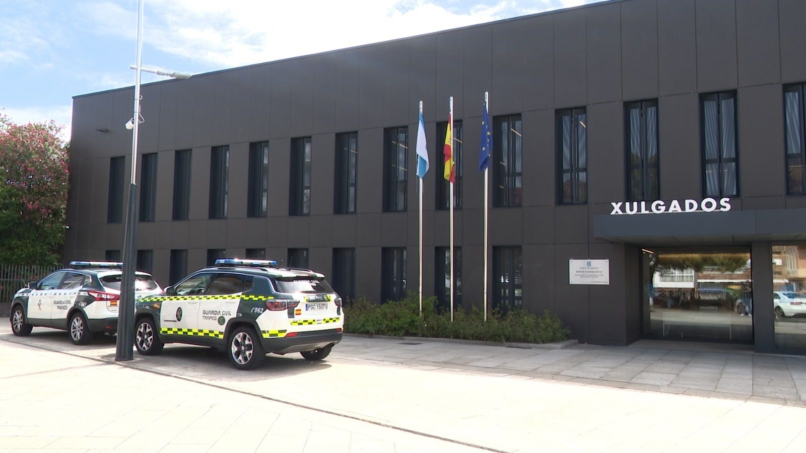 Sale de prisión tras pagar los 150.000 euros de fianza el detenido por el accidente mortal de O Rosal (Pontevedra)