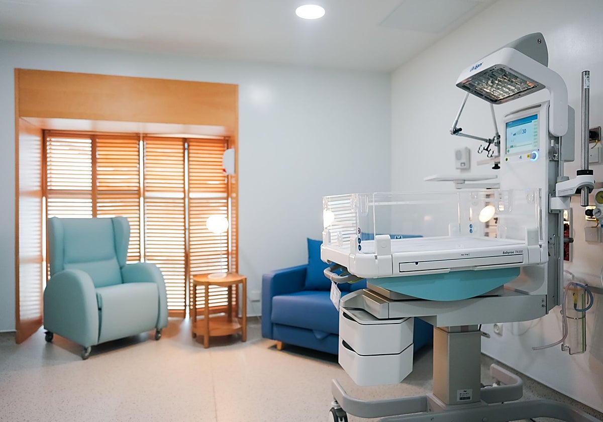 Una de las nuevas unidades Madre-Hijo que se han creado en el Hospital Gregorio Marañón