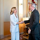 Alegría y Azcón bajan al barro a cuenta de la dimisión de Noelia Núñez