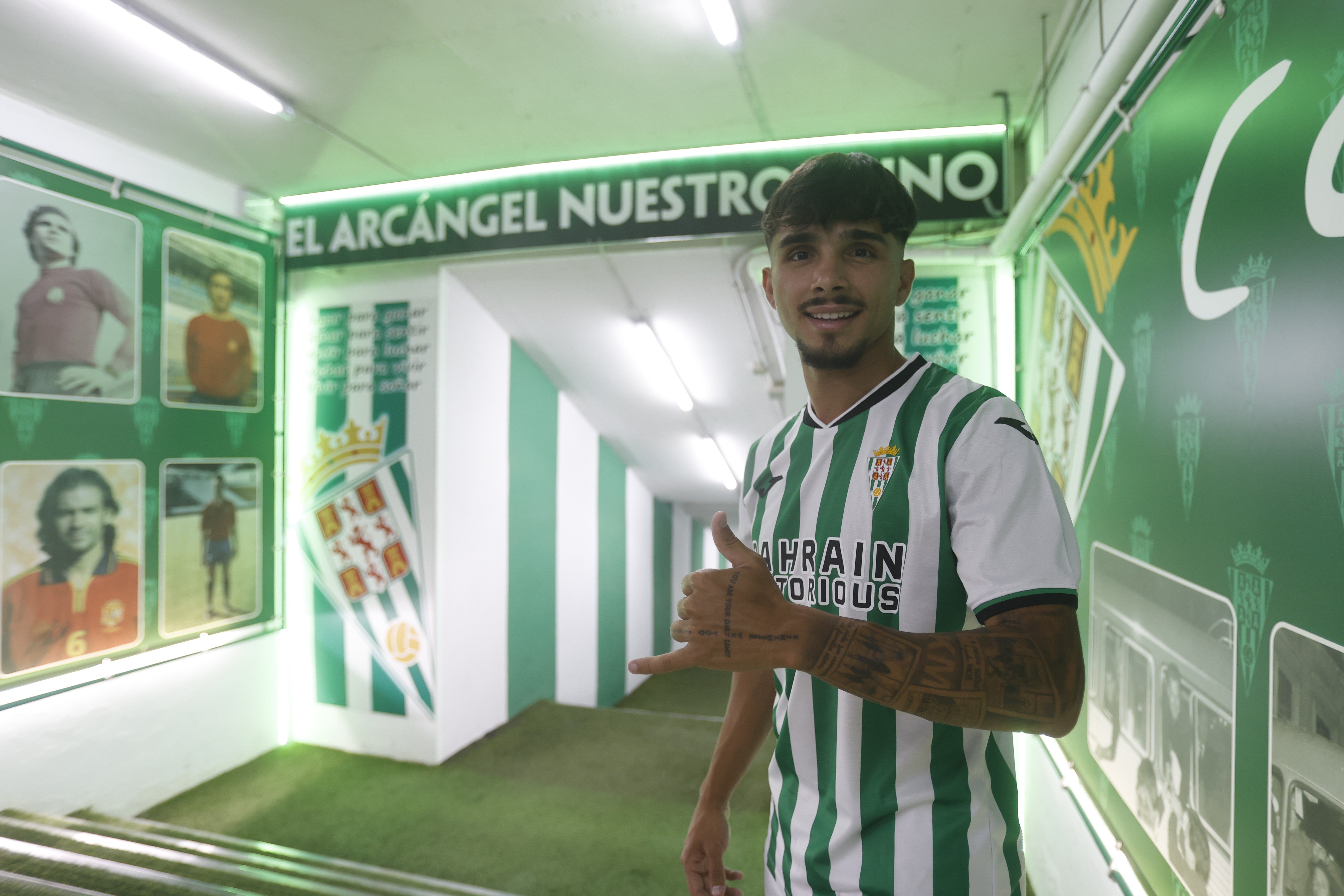 Las mejores imágenes de la presentación de Kevin Medina, Dani Requena y Diego Bri con el Córdoba CF