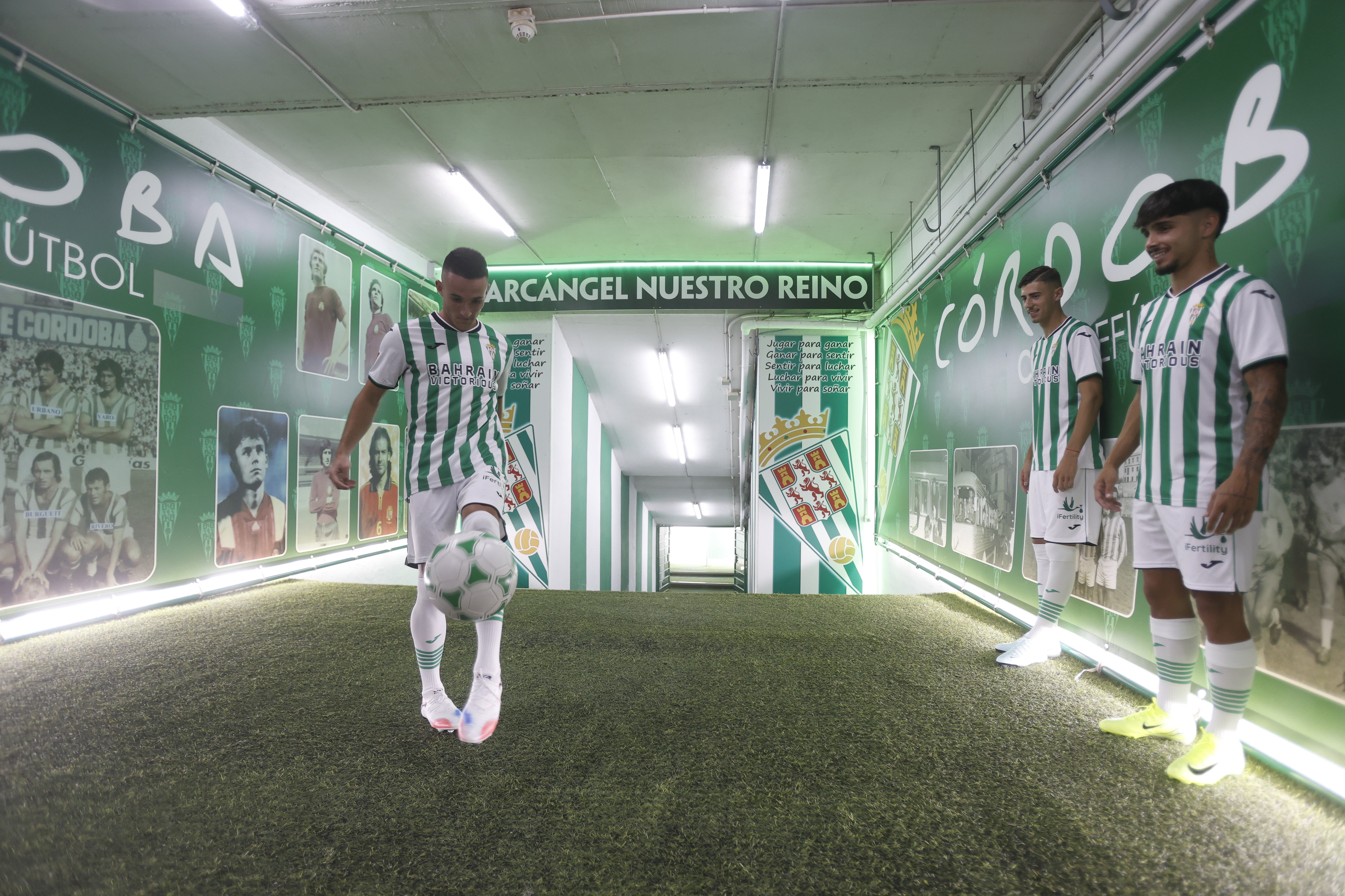 Las mejores imágenes de la presentación de Kevin Medina, Dani Requena y Diego Bri con el Córdoba CF