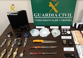 Redada antidroga en Aguilar de la Frontera: cinco detenidos y material incautado