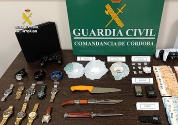 Desmantelado un punto de venta de droga en Aguilar de la Frontera