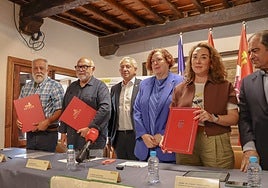 Un convenio a tres bandas para nuevas obras de modernización de regadíos en León y Palencia con 102,6 millones