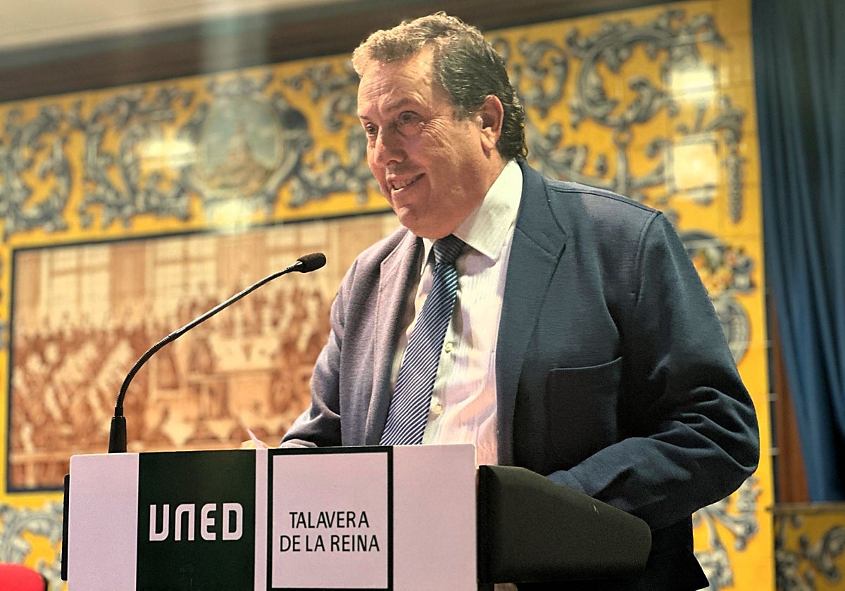 Pablo Barroso, presidente de la Junta Rectora de la UNED de Talavera