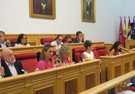Una acalorada discusión entre  Jiménez (PP) y Rueda (PSOE) en el Pleno de Toledo provoca un cruce de graves acusaciones y desmentidos