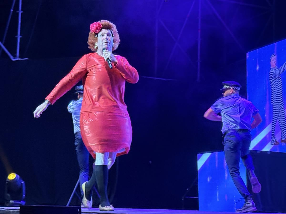 La desternillante actuación de Los Morancos en Lucena, en imágenes