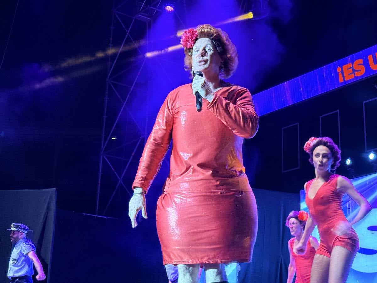 La desternillante actuación de Los Morancos en Lucena, en imágenes