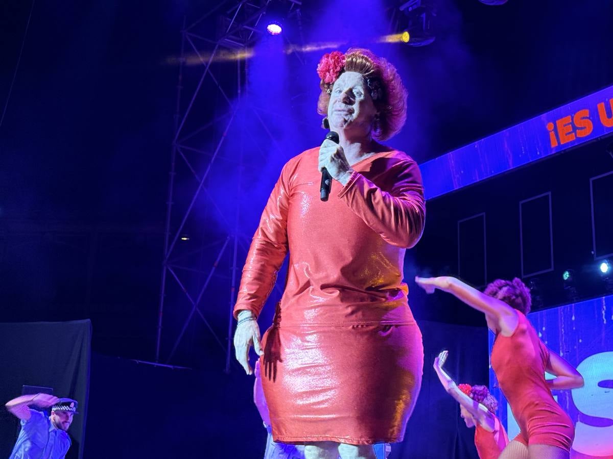 La desternillante actuación de Los Morancos en Lucena, en imágenes