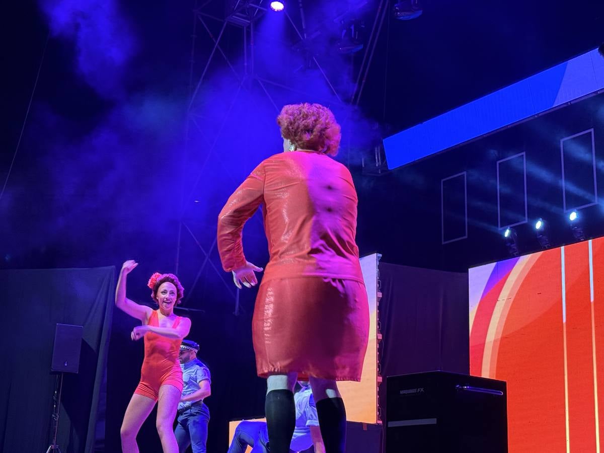 La desternillante actuación de Los Morancos en Lucena, en imágenes