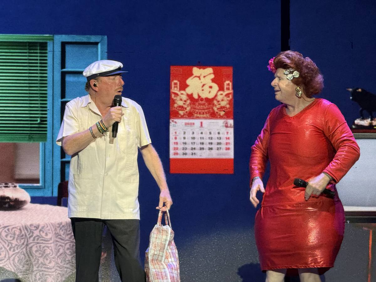 La desternillante actuación de Los Morancos en Lucena, en imágenes