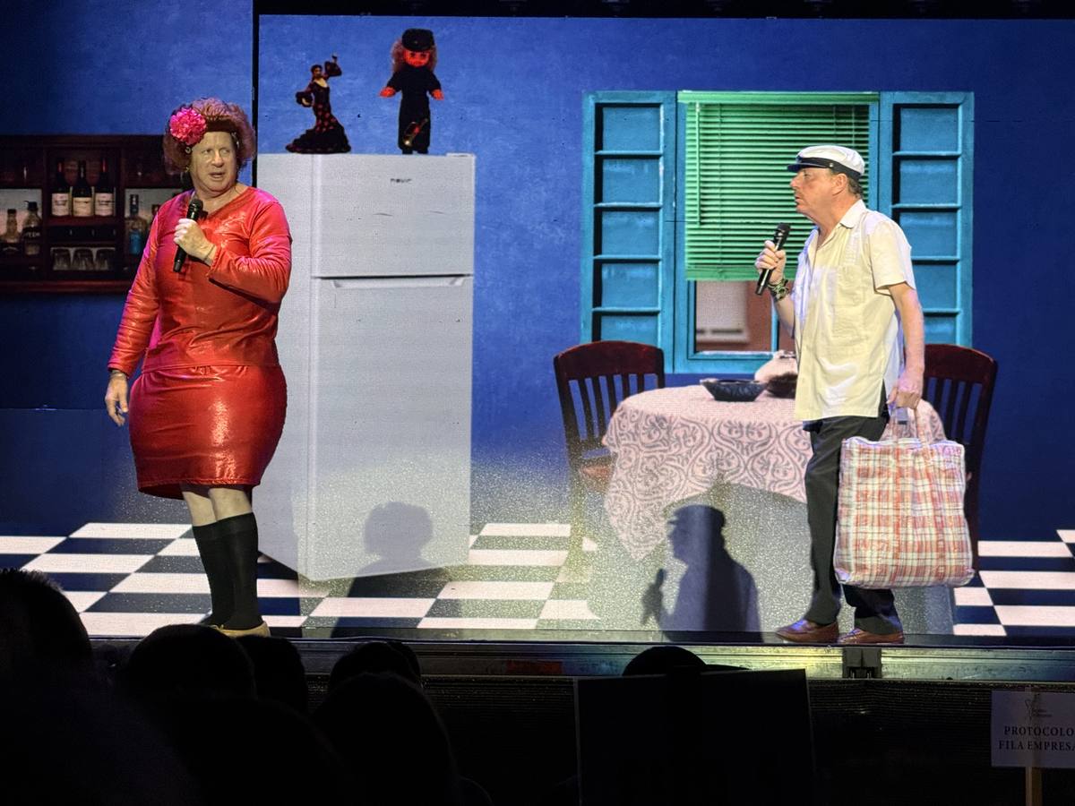 La desternillante actuación de Los Morancos en Lucena, en imágenes