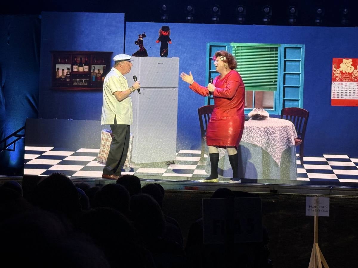 La desternillante actuación de Los Morancos en Lucena, en imágenes