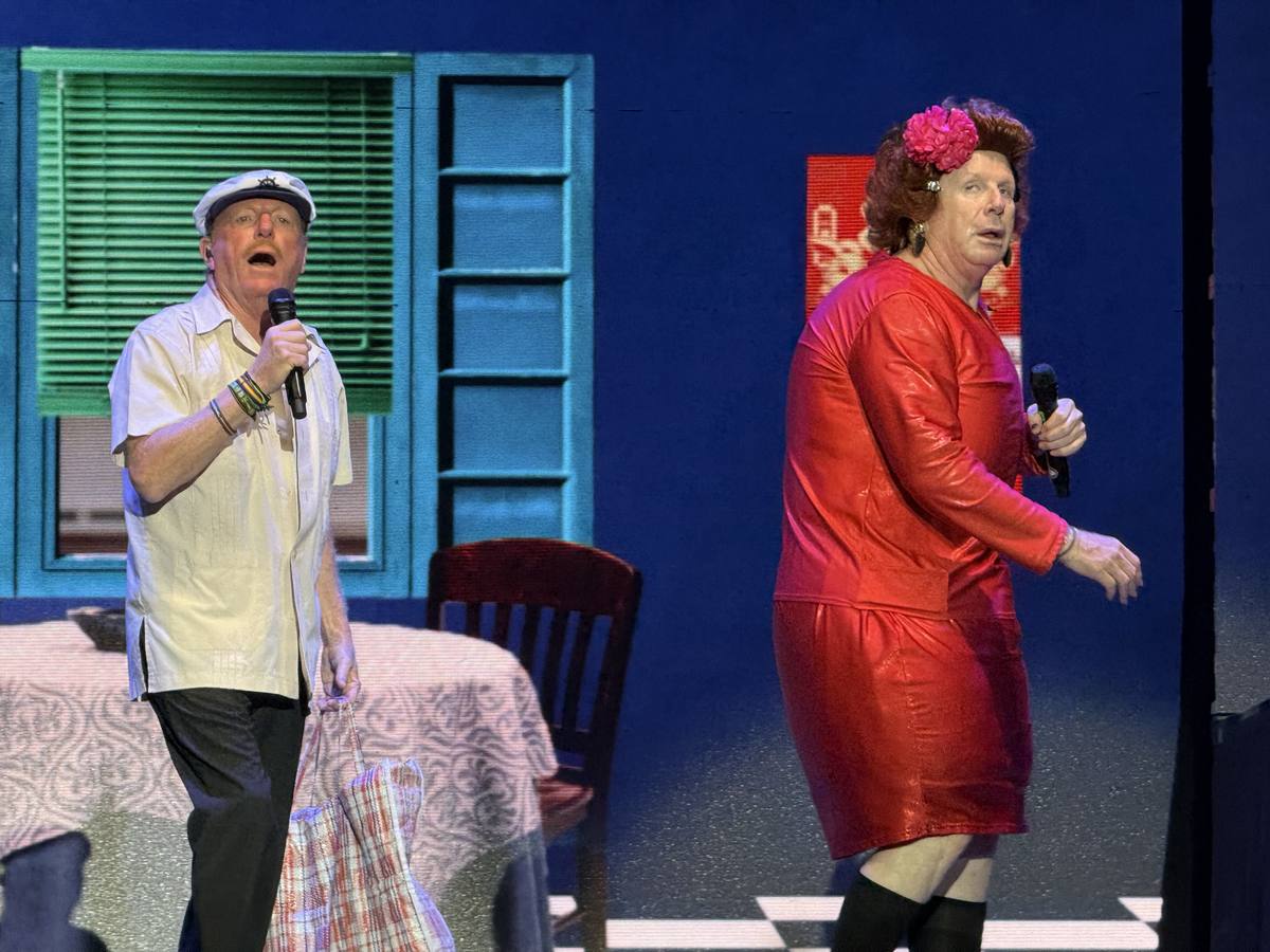 La desternillante actuación de Los Morancos en Lucena, en imágenes