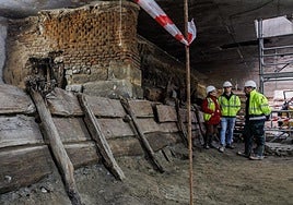 El antiguo Egipto, al rescate de la ingeniería moderna para salvar los restos del canal del Manzanares en la línea 11 de Metro