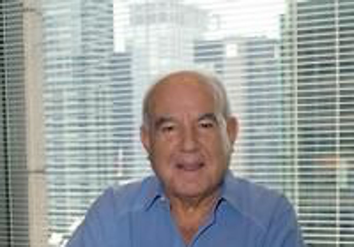 El magnate musical natural de Villanueva de Córdoba en su despacho en una imagen de archivo