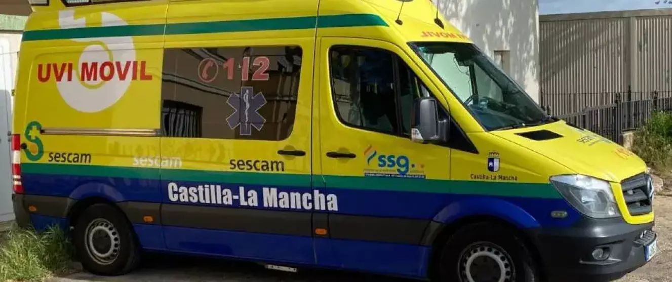 Muere una motorista de 45 años tras salirse de la vía en Las Herencias