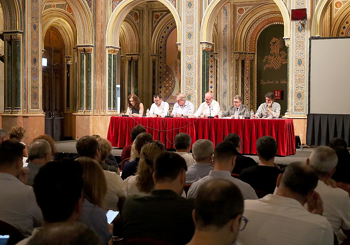 Imagen de la asamblea del Consorcio Provincial