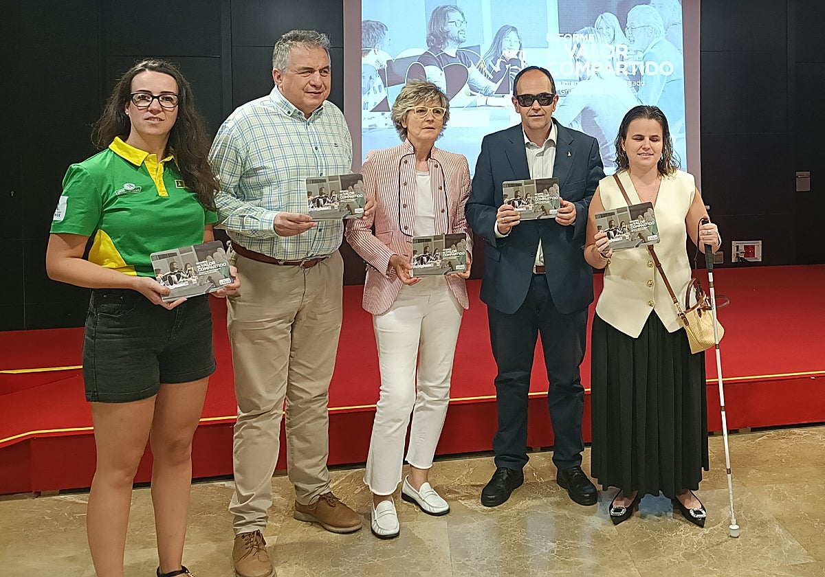 Presentación del balance de la ONCE del pasado año