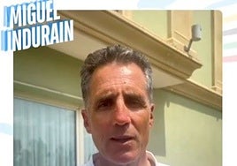 Miguel Induráin manda su apoyo a la candidatura de Toledo Ciudad Europea de la Cultura