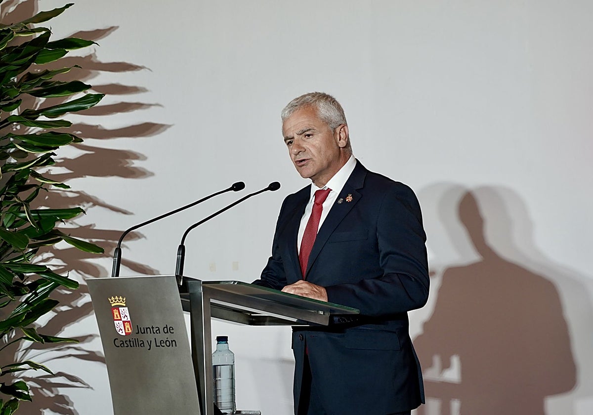 El presidente de la Asociación de Víctimas de Terrorismo de Castilla y León, Sebastián Nogales, en una imagen de archivo reciente