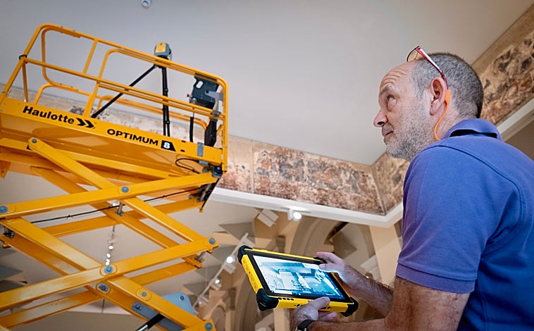 Imagen principal - Aragón se mete en el MNAC décadas después, no sin sortear «exceso de vigilancia» y «fuerte tensión institucional»