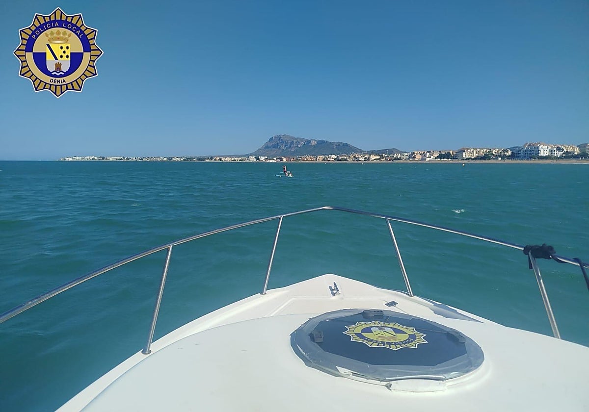 Imagen de archivo de la playa de les Deveses en Dénia