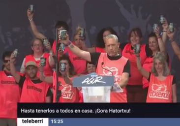 El concejal de seguridad de Bildu en Pamplona reclama la «vuelta a casa» de los presos de ETA en un festival en su apoyo