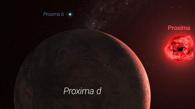 El  'cazador infrarrojo de planetas' descubre una masa en órbita a Proxima Centauri