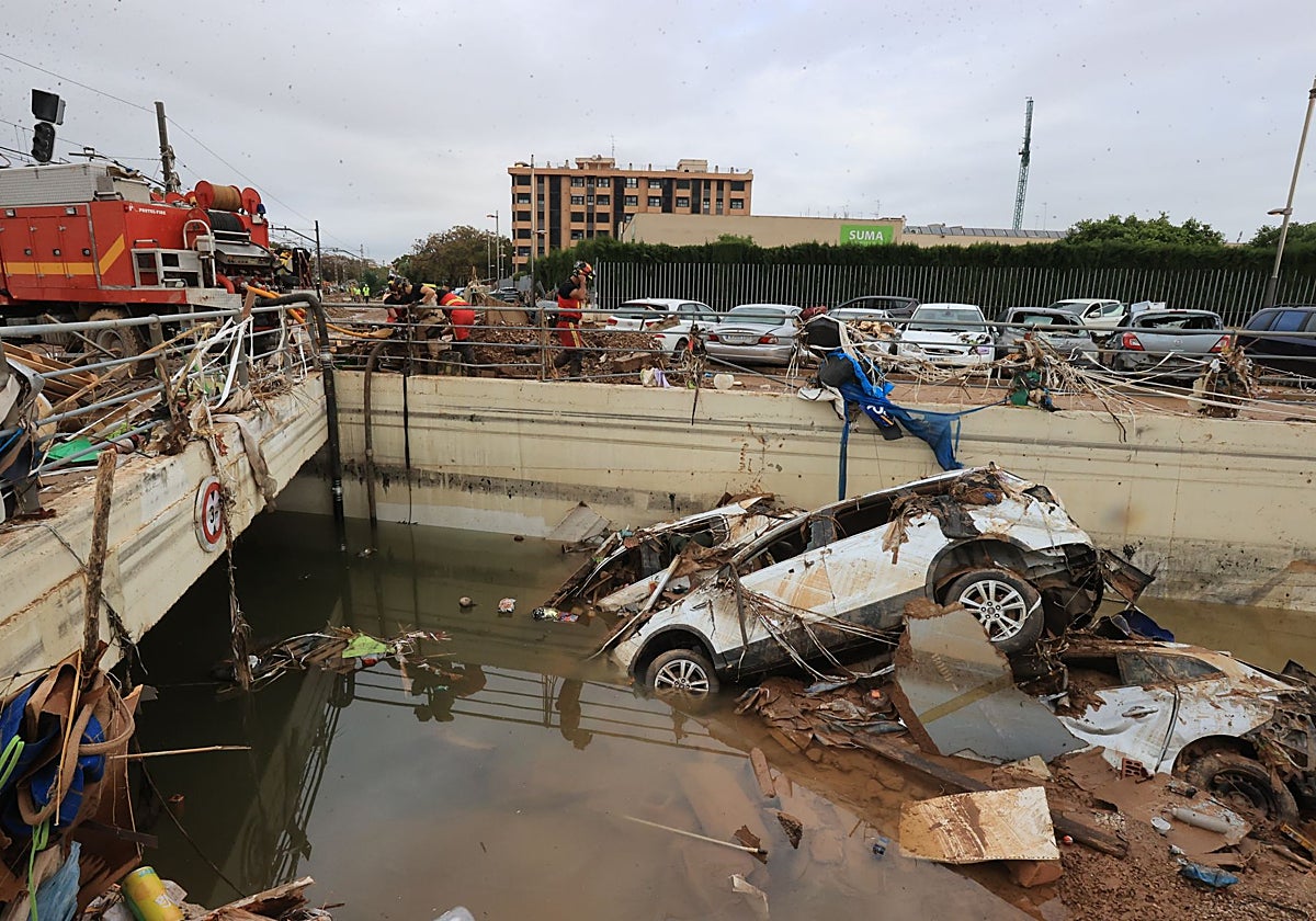 Imagen de archivo de una de las zonas afectadas por la catastrófica dana del 29 de octubre