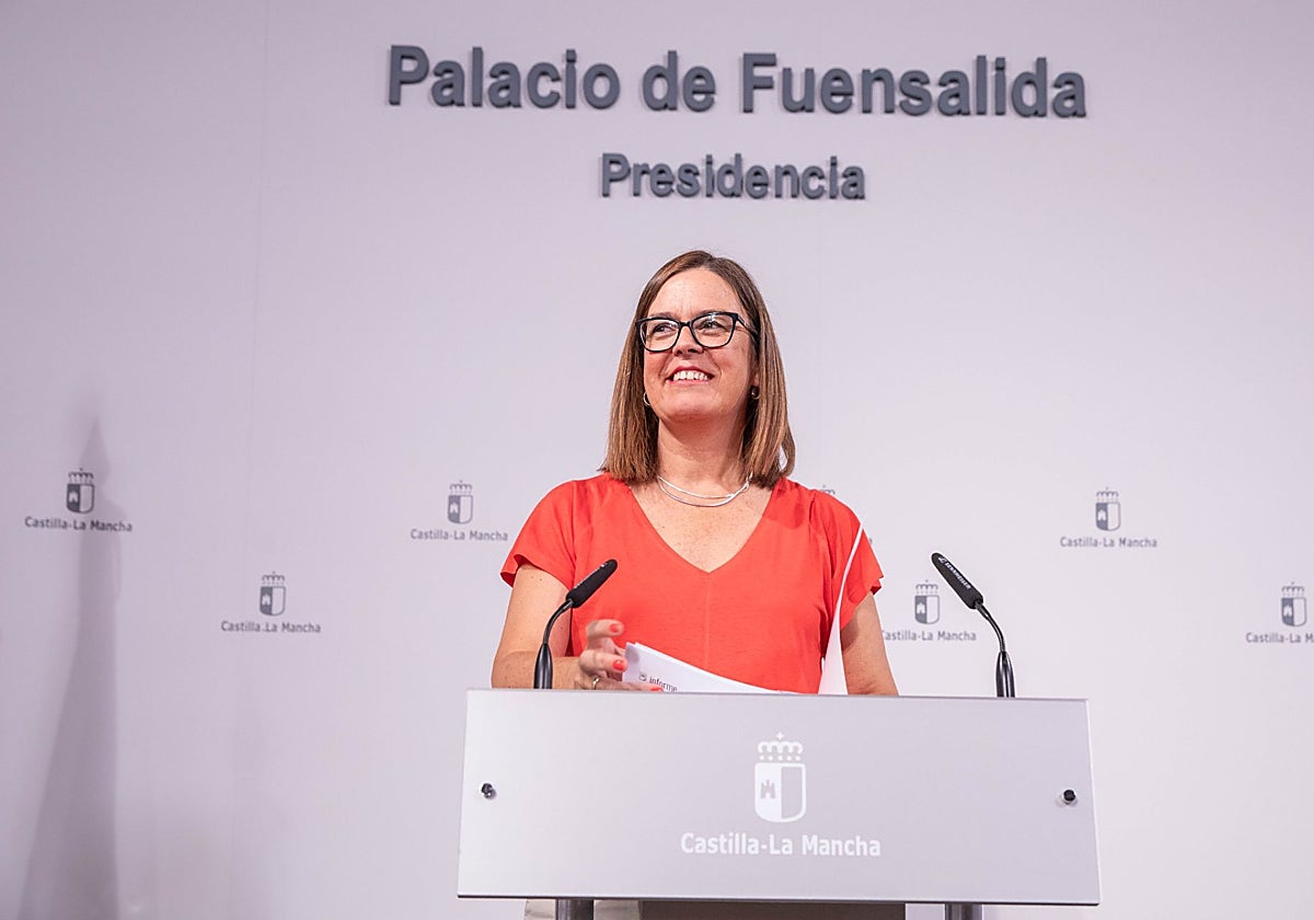Esther Padilla, portavoz de la Junta