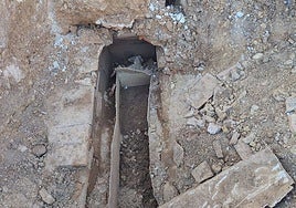 Localizan una tumba romana en Astorga (León) durante las obras de ampliación de un Mercadona