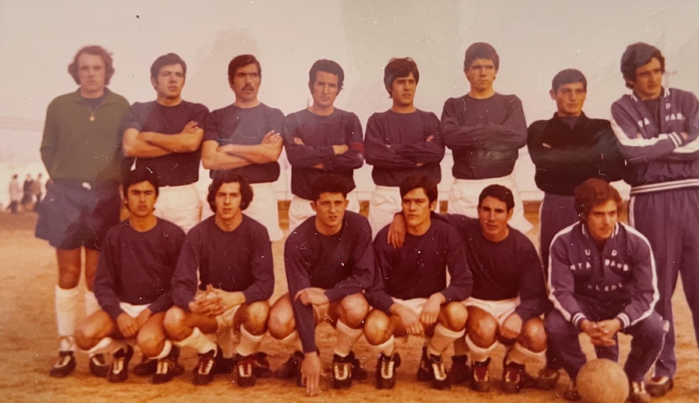 Así fue la construcción del campo de fútbol Carlos III de Toledo en los años 50