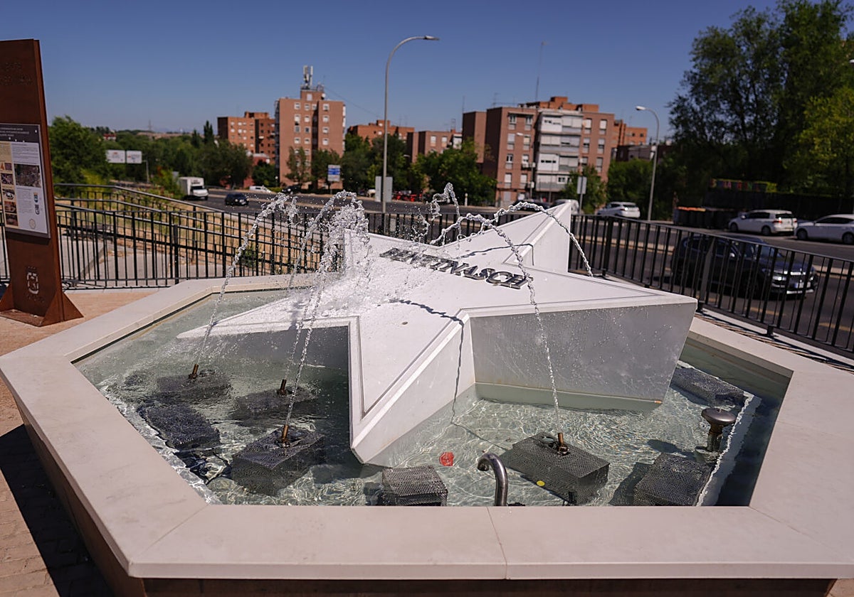 La fuente de Benetnasch, en el distrito de La Latina