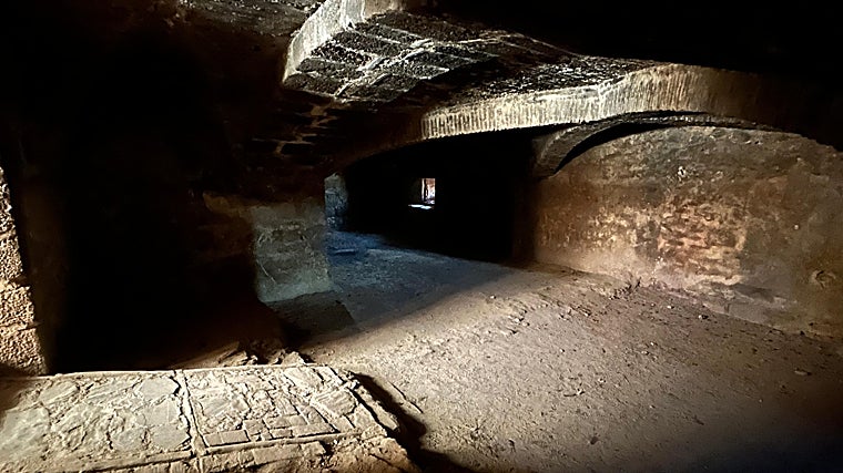 Sótanos del palacio, que necesita una reforma antes de abrir al público