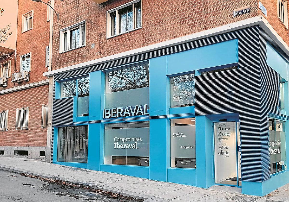 Oficina de Iberaval en el centro de Madrid