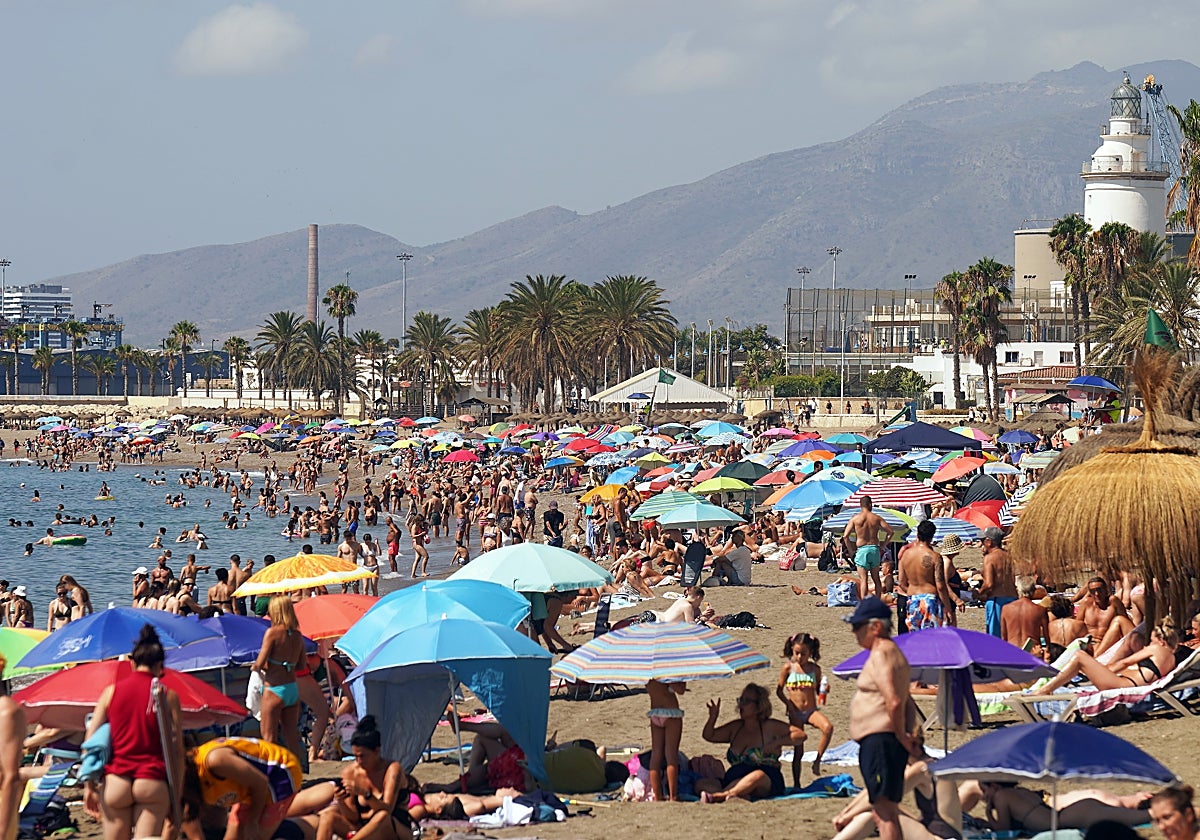 Una playa de la Costa del Sol