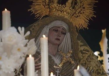María Santísima de la Esperanza del Valle, titular de la Sagrada Cena